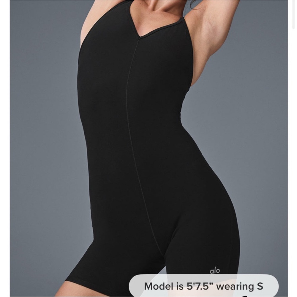 ALO Yoga Black Bodysuit